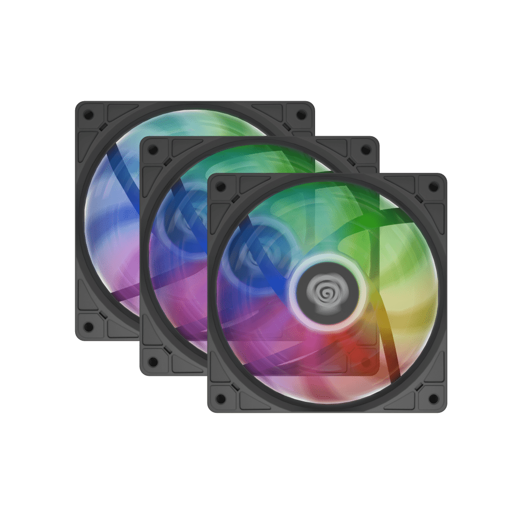 Oxal 120 ARGB 3-pak Czarny