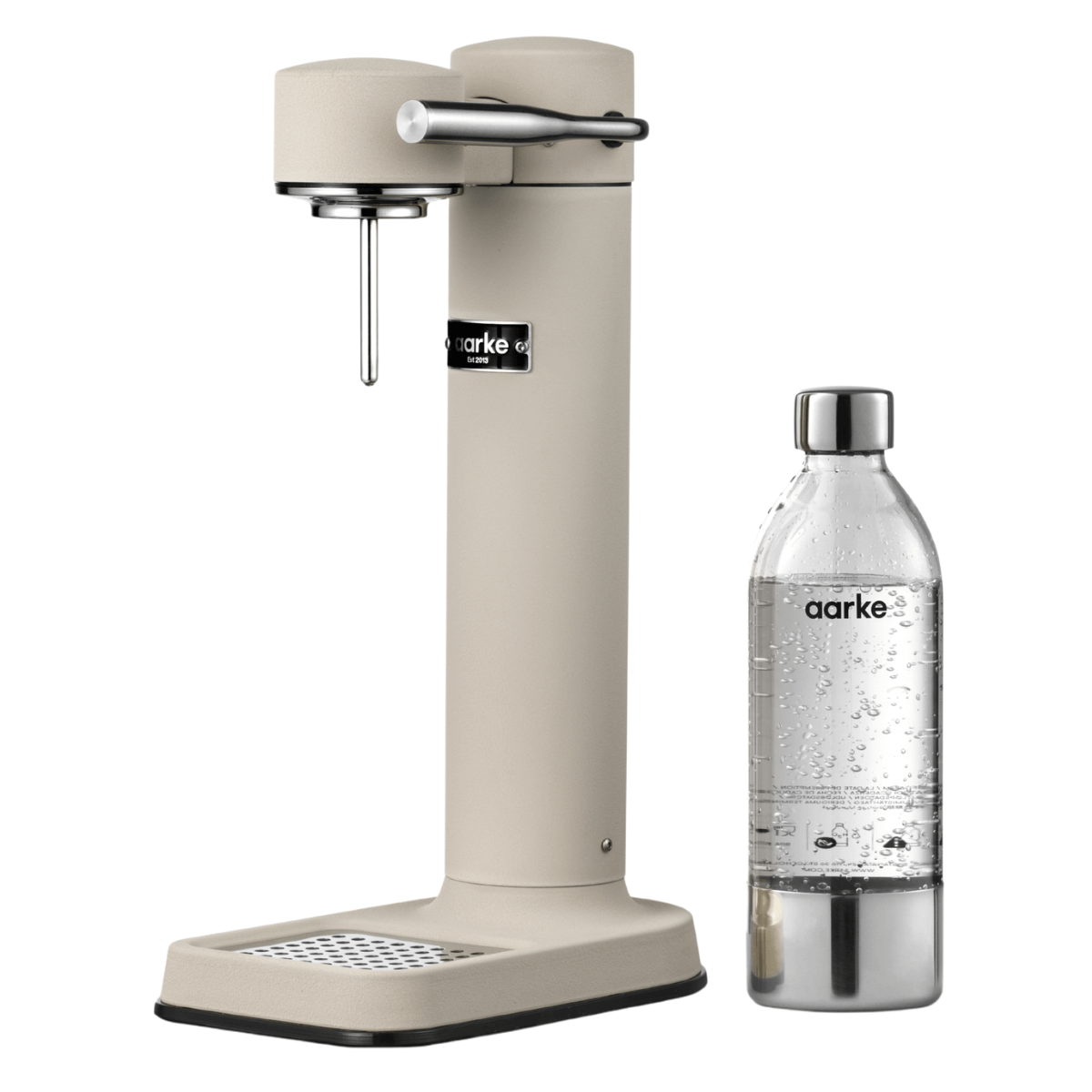 Saturator wody gazowanej AARKE 3 w kolorze piaskowym (Sand).