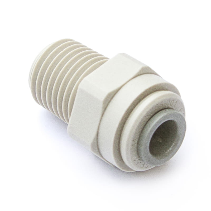 PI010822S John Guest szybkozłączka 1/4" x gwint zewnętrzny 1/4" NPTF.