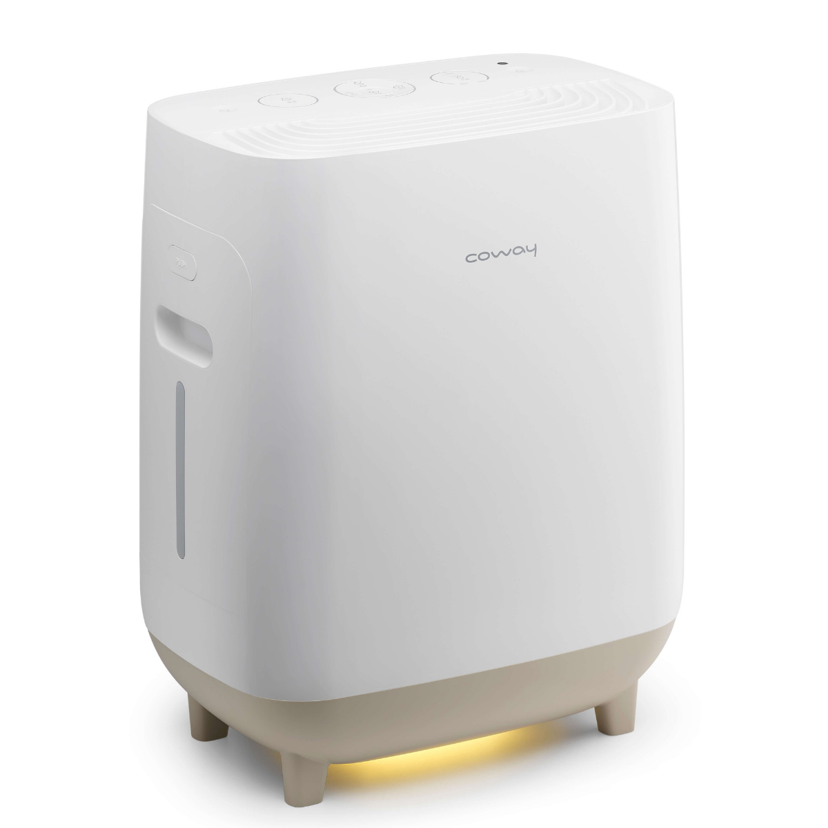 Coway Hue&Healing oczyszczacz powietrza z nawilżaczem. Oczyszczacz powietrza polecany alergikom.