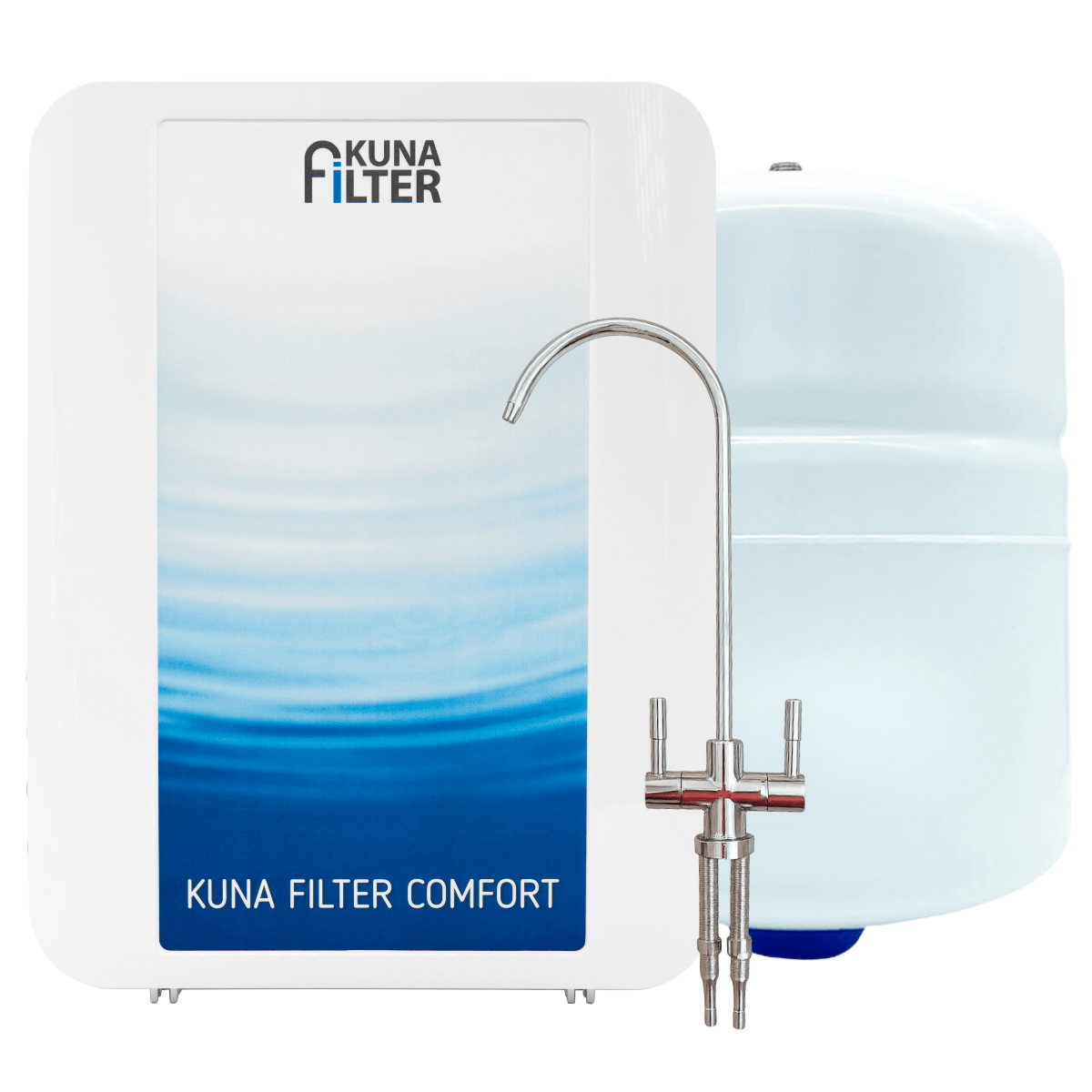 Filtr Kuna Filter Comfort. Czysta woda z minerałami w Twoim kranie. Polecany filtr do wody.
