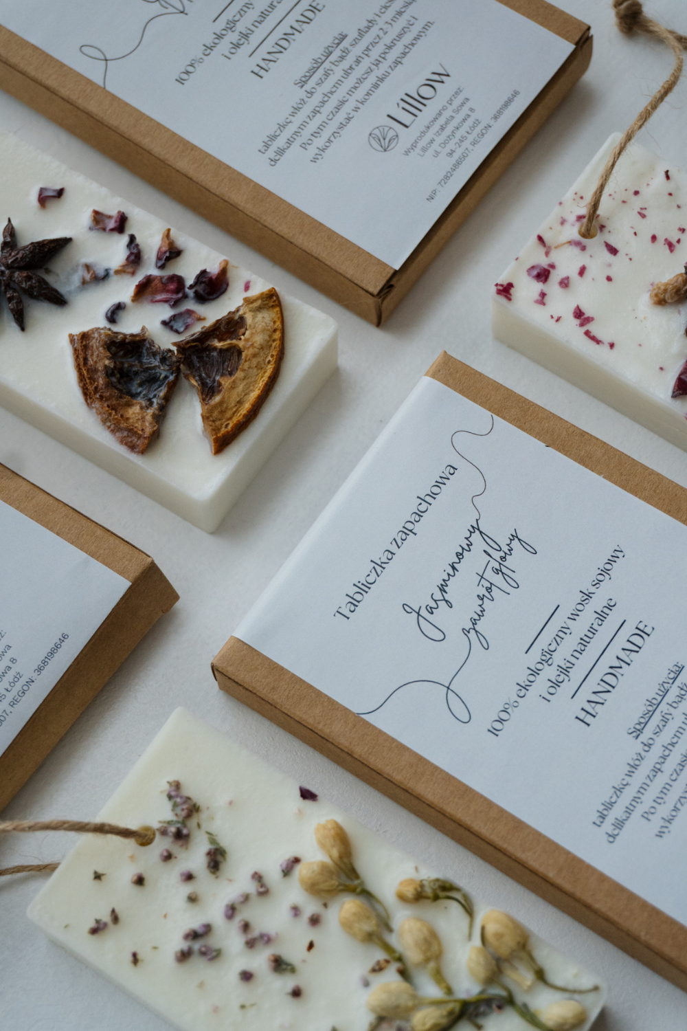 Lillow - ZAPACH DO SZAFY - jaśminowy zawrót głowy - Uszyto w Polsce