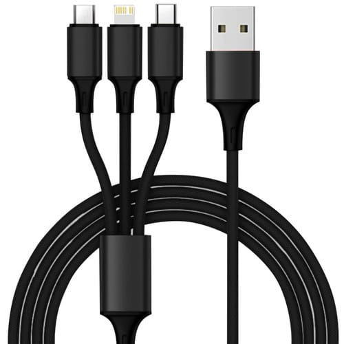 Kabel USB 4w1 USBC/Mikro/Light 22194 - Henryx24
