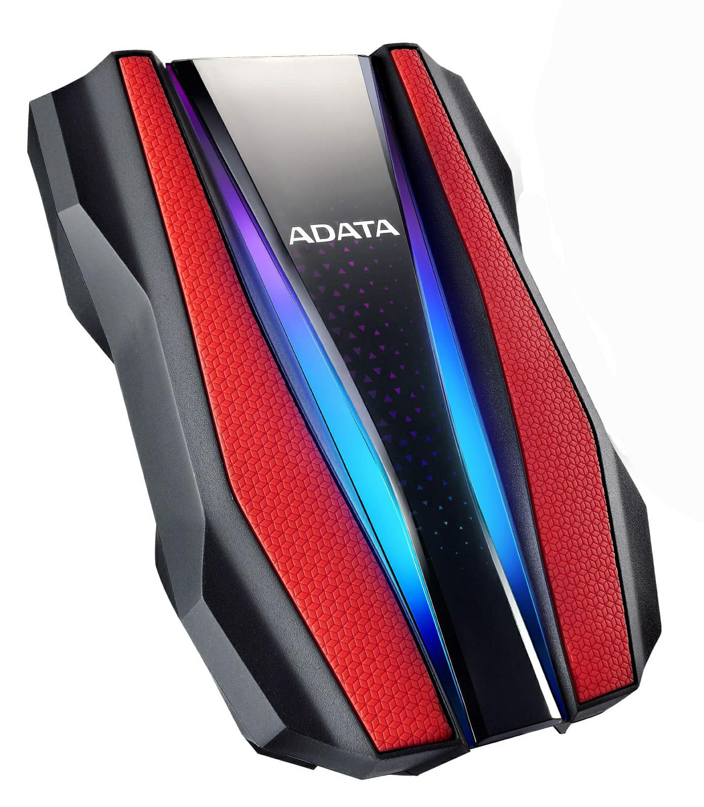 ADATA Dysk 2,5" 2TB USB 3.2 HD770G wstrząso i wodo odporny CZERWONY - Henryx24