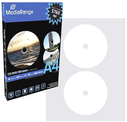 MEDIARANGE Etykiety GLOSSY 15-118 op-100 MRINK132 - Henryx24