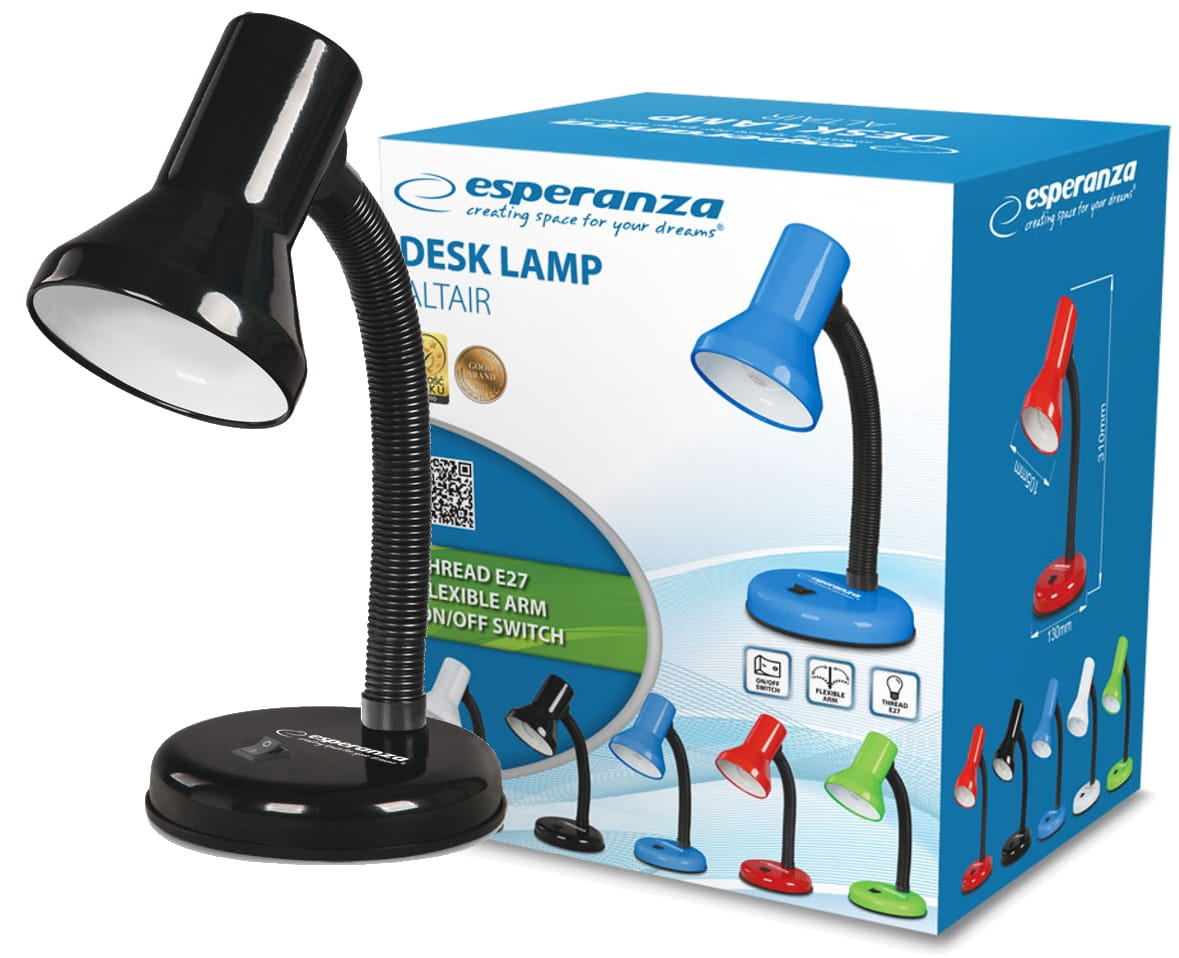 ESPERANZA Lampka Biurkowa ELD108K ALTAIR E27 - Henryx24