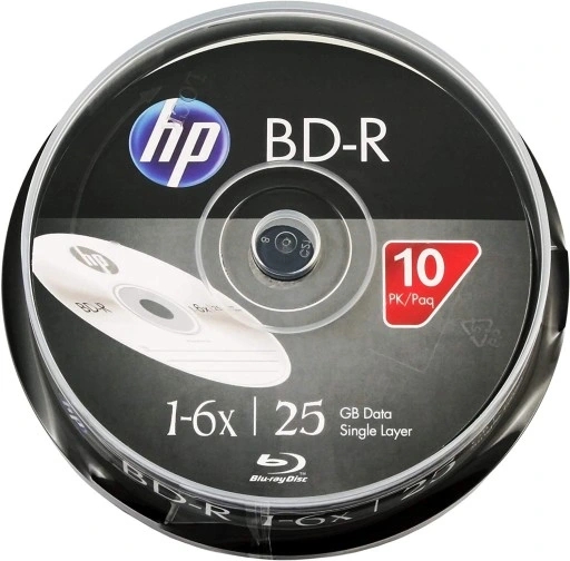 HP BD-R x6 25GB c-10 69321 BRE00071-3 HPBDRX10 - Henryx24