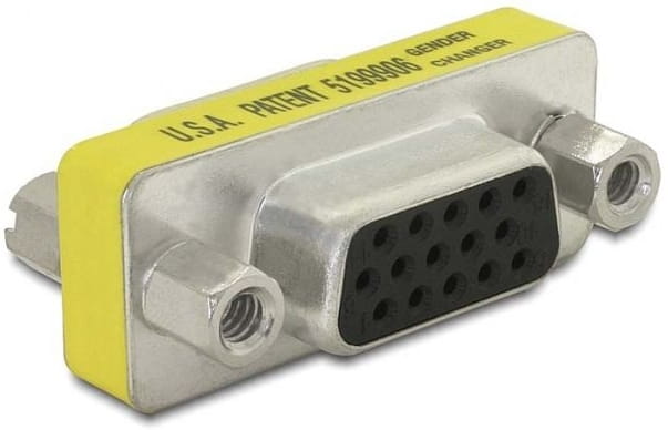 DELOCK Złączka VGA-VGA Z11522 65001 - Henryx24