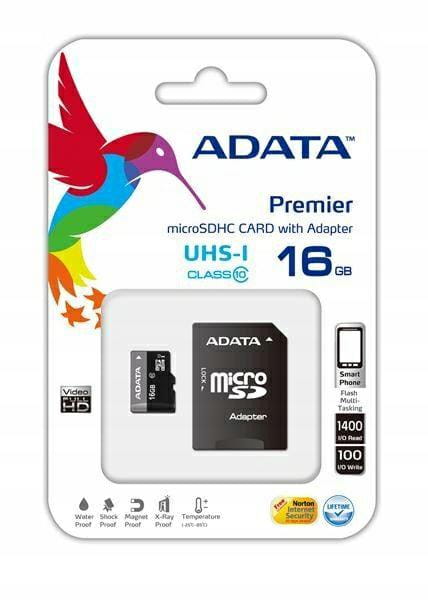 ADATA Micro SDHC 16GB class 10 UHS-1 - Henryx24