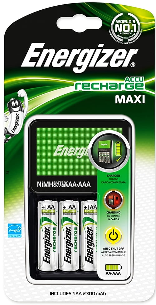 ENERGIZER Ładowarka AA/AAA MAXI +4xaku 2000 mAh - Henryx24