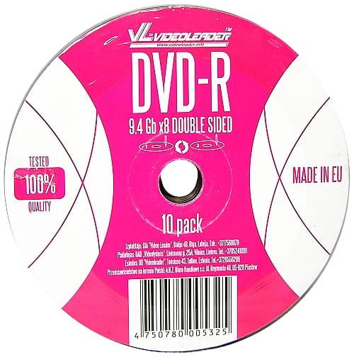 DVD-R DS x4 9,4GB - Henryx24