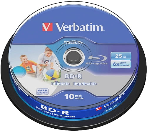 Verbatim BD-R x6 25GB PRINT c-10 43804 - Henryx24