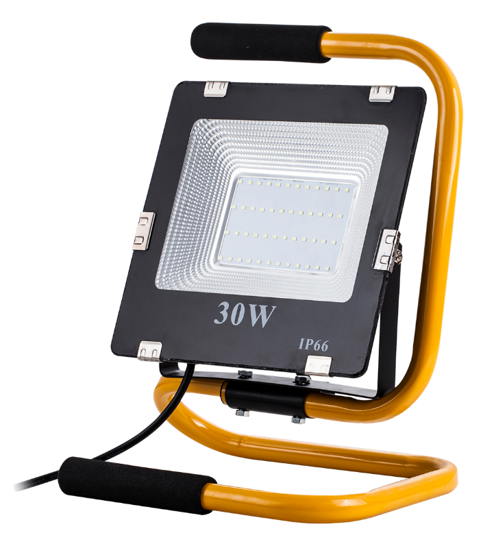 ART Lampa LED 30W Przenośna + stojak+2m IP65,AC80-265V,4000K L4101582 - Henryx24