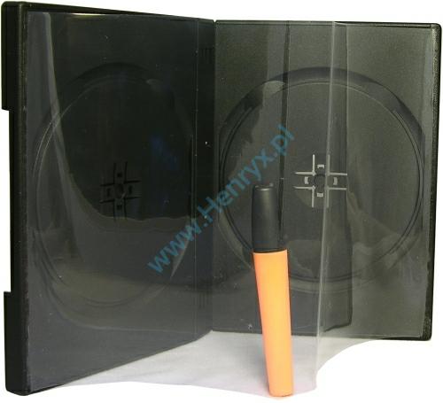 Pudełko 8xDVD Standard Czarne 22/27mm - Henryx24