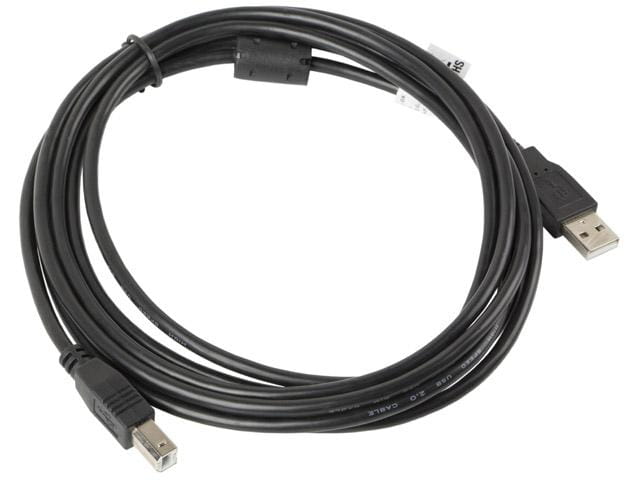Kabel USB 2.0 sygnałowy 5m +ferryt z24369 A-wtyk/B-wtyk - Henryx24