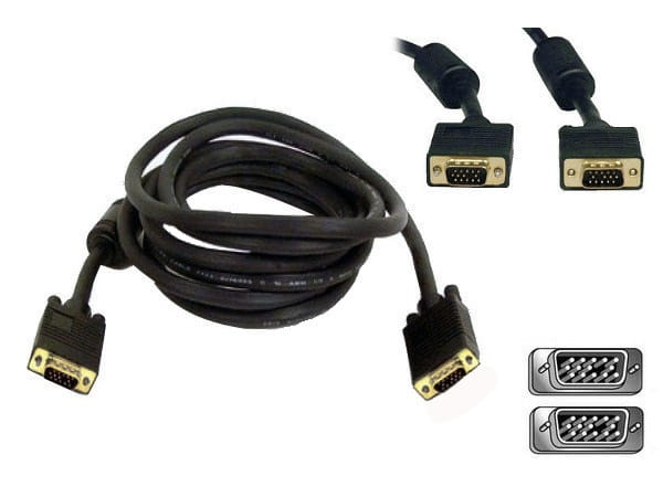 Kabel VGA M/M 3m Ferryt KM6 EB135 Z24408 - Henryx24