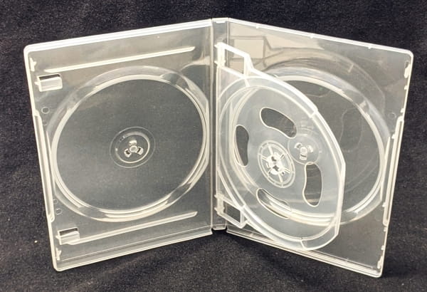 Pudełko 4xDVD Clear 14mm SuperHQ SCANAVO fabr. Amaray - Henryx24
