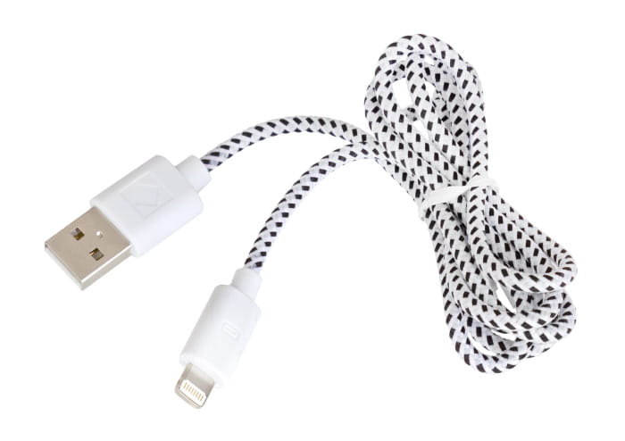 Kabel USB IPHONE 5 Lightning 1,2m oplot - Henryx24