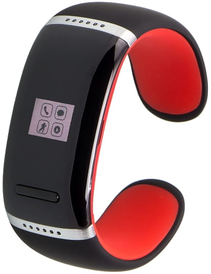 GARETT Smartwatch iOne czerwono/czarny - Henryx24