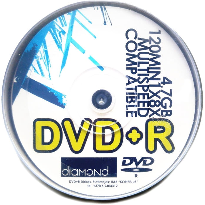 DIAMOND DVD+R 4,7GB c-10 - Henryx24