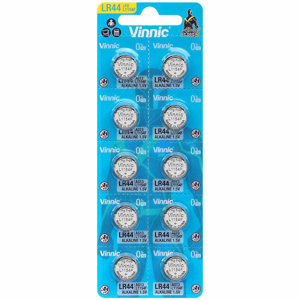 VINNIC Bateria AG13 LR44 L1154 1,5 op-10 - Henryx24