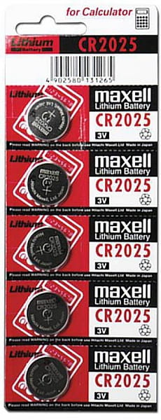 MAXELL Bateria CR2025 3V - Henryx24