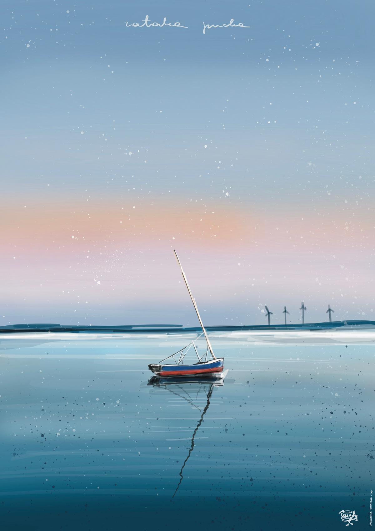 Plakat Polwysep - Zatoka Pucka