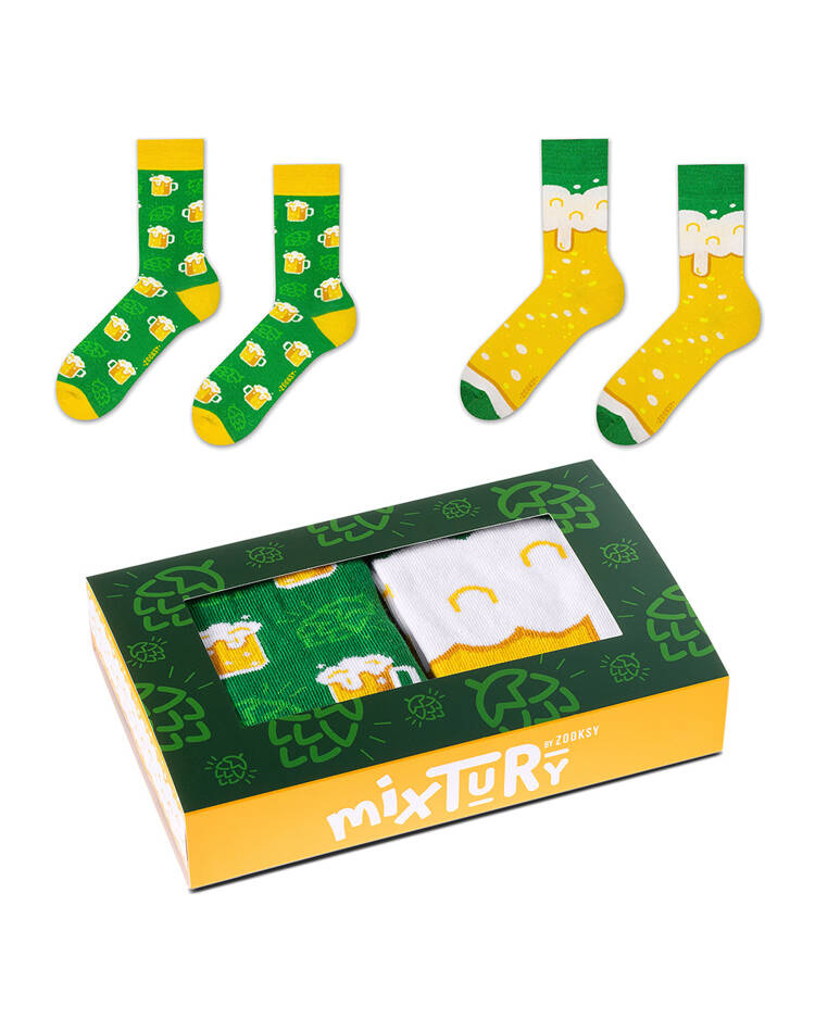 Skarpetki męskie długie | Chmielowe BOX | mixTURY | ZOOKSY