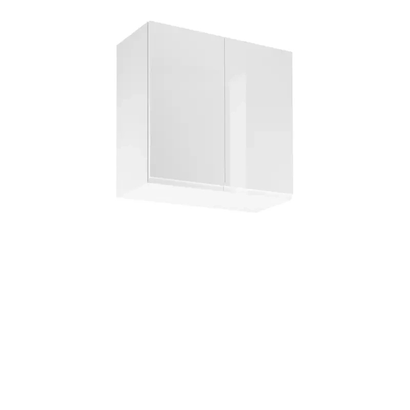 Szafka kuchenna wisząca 80 cm biały połysk ACELSIO