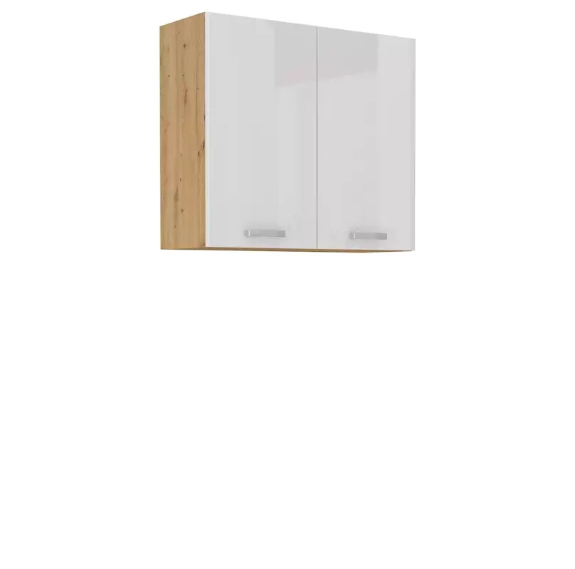 Szafka kuchenna wisząca Biały 80 cm AGATA