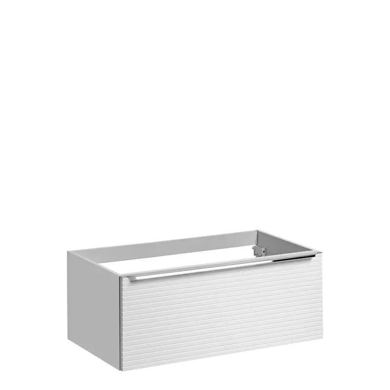 Biała szafka pod umywalkę 90 cm LOSELANI