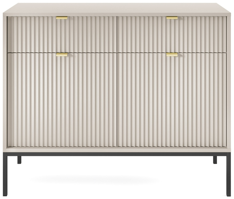 Nowoczesna komoda do salonu 104 cm z szufladami AVANTI