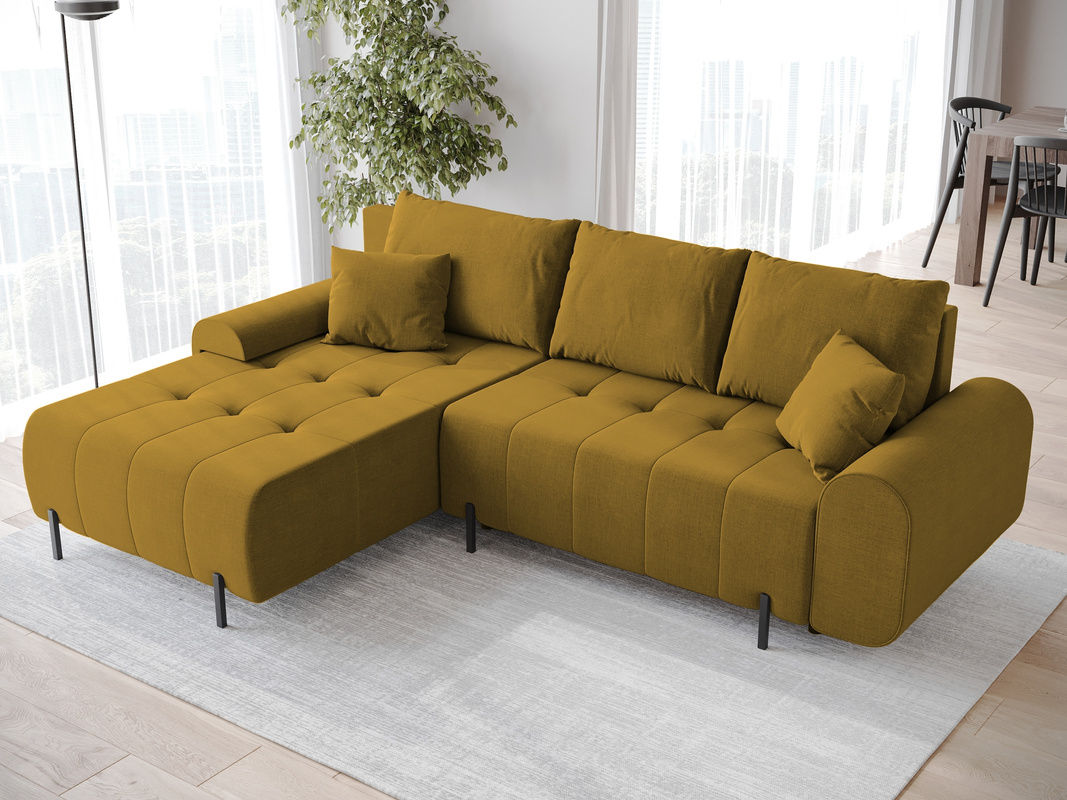 Narożnik z funkcją spania do salonu nowoczesny ARCO