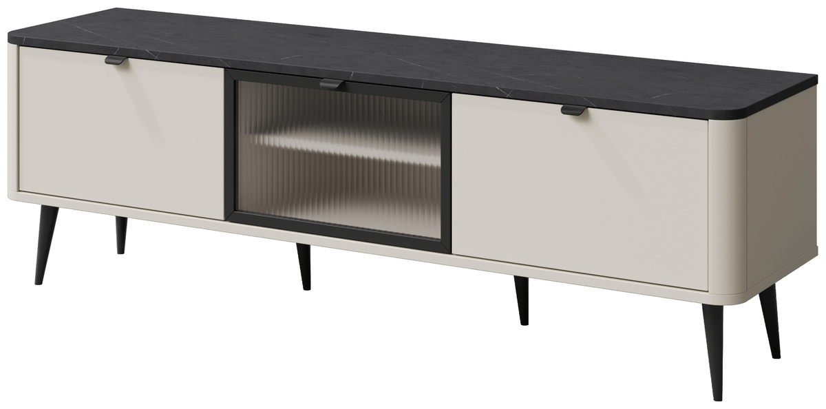 Nowoczesna szafka pod telewizor z 160 cm do salonu MIREL