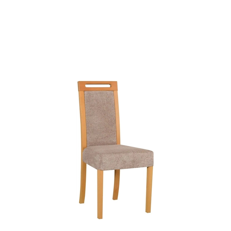 Klasyczne drewniane krzesło tapicerowane do jadalni GROTTO