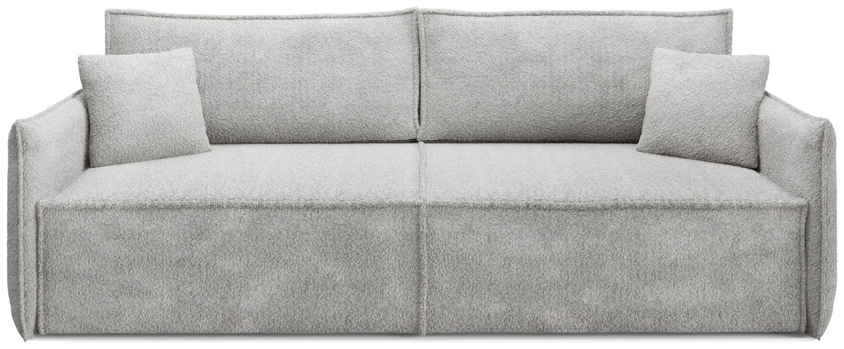 Rozkładana kanapa z funkcją spania i pojemnikiem do salonu RIMO beżowa