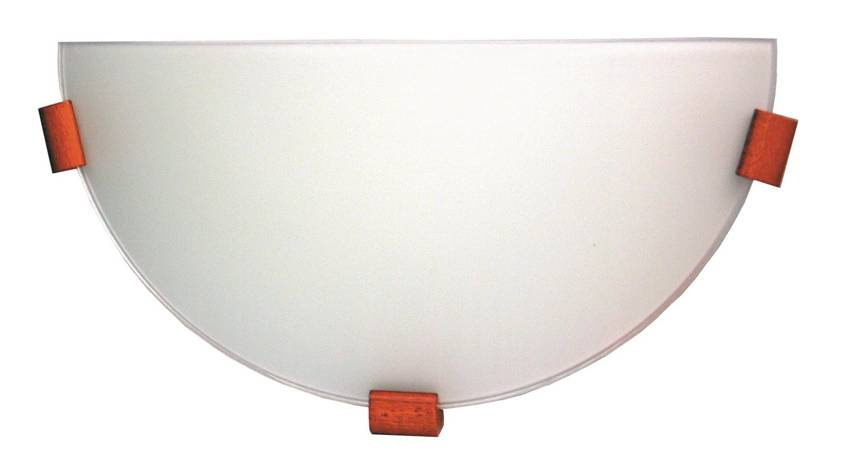 Biały plafon sufitowy 1-punktowy do salonu BIANCA E27