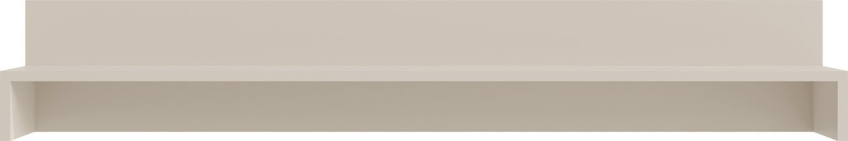 Szeroka półka wisząca 163 cm beż piaskowy MALIVO