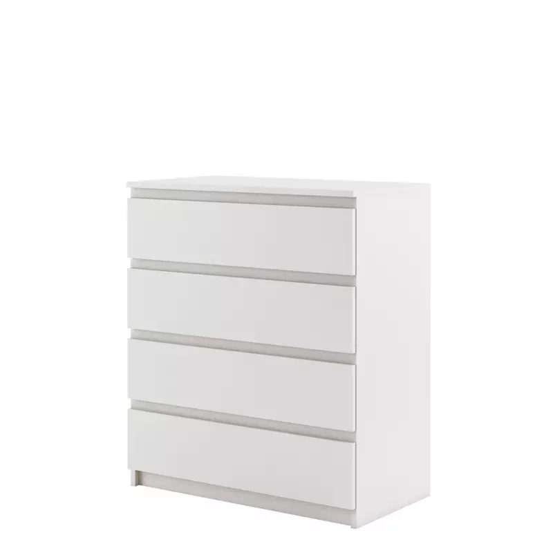 Biała komoda z szufladami do sypialni IDEA
