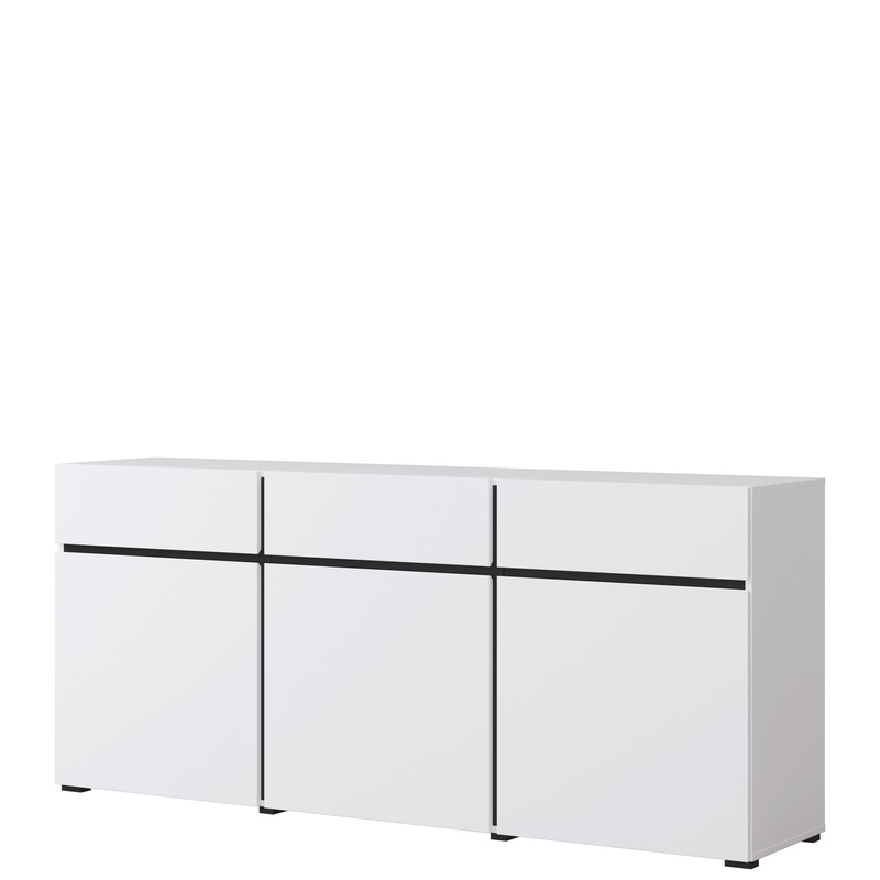 Duża komoda z szufladami nowoczesna do salonu 180 cm CROSS