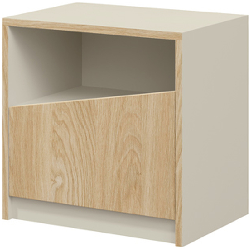 Mała nowoczesna szafka nocna 50 cm z półką AMADEO