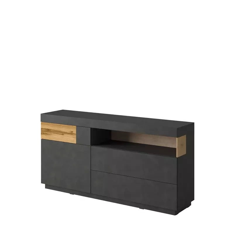 Komoda z szufladami 169 cm KOBE w kolorze matera