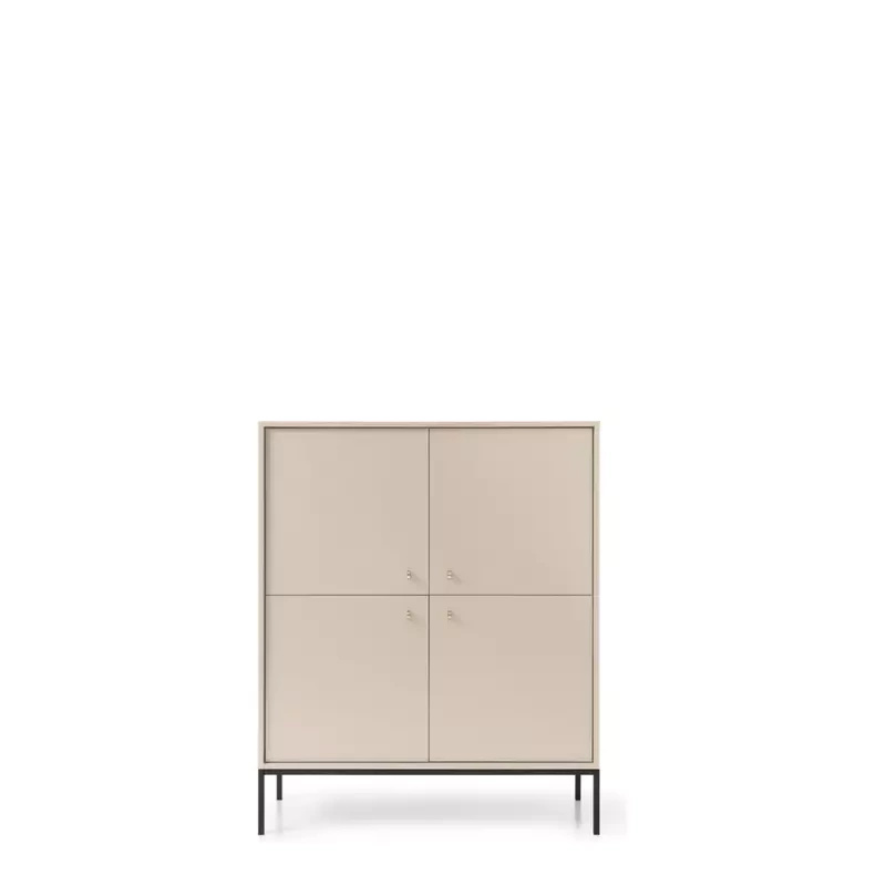 Komoda do salonu z drzwiami MONTI beż