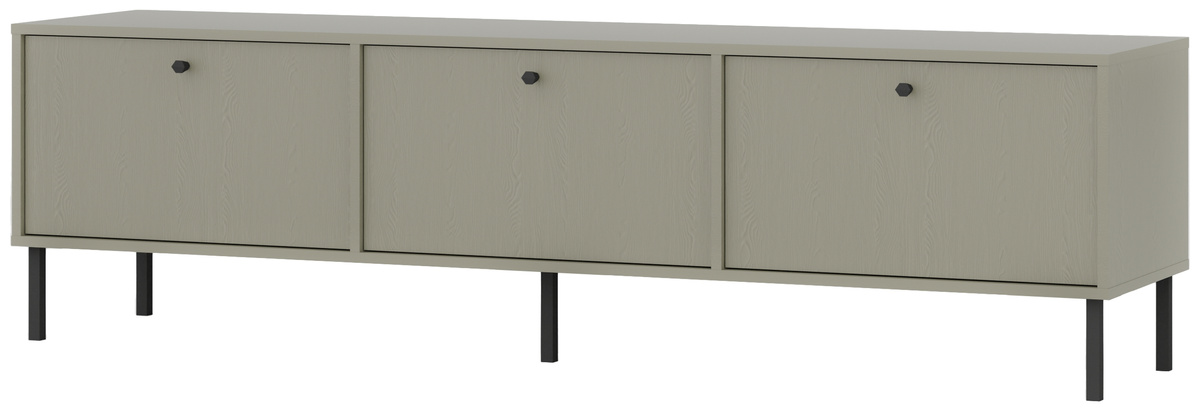 Nowoczesna trzydrzwiowa szafka RTV 180 cm TOKEN