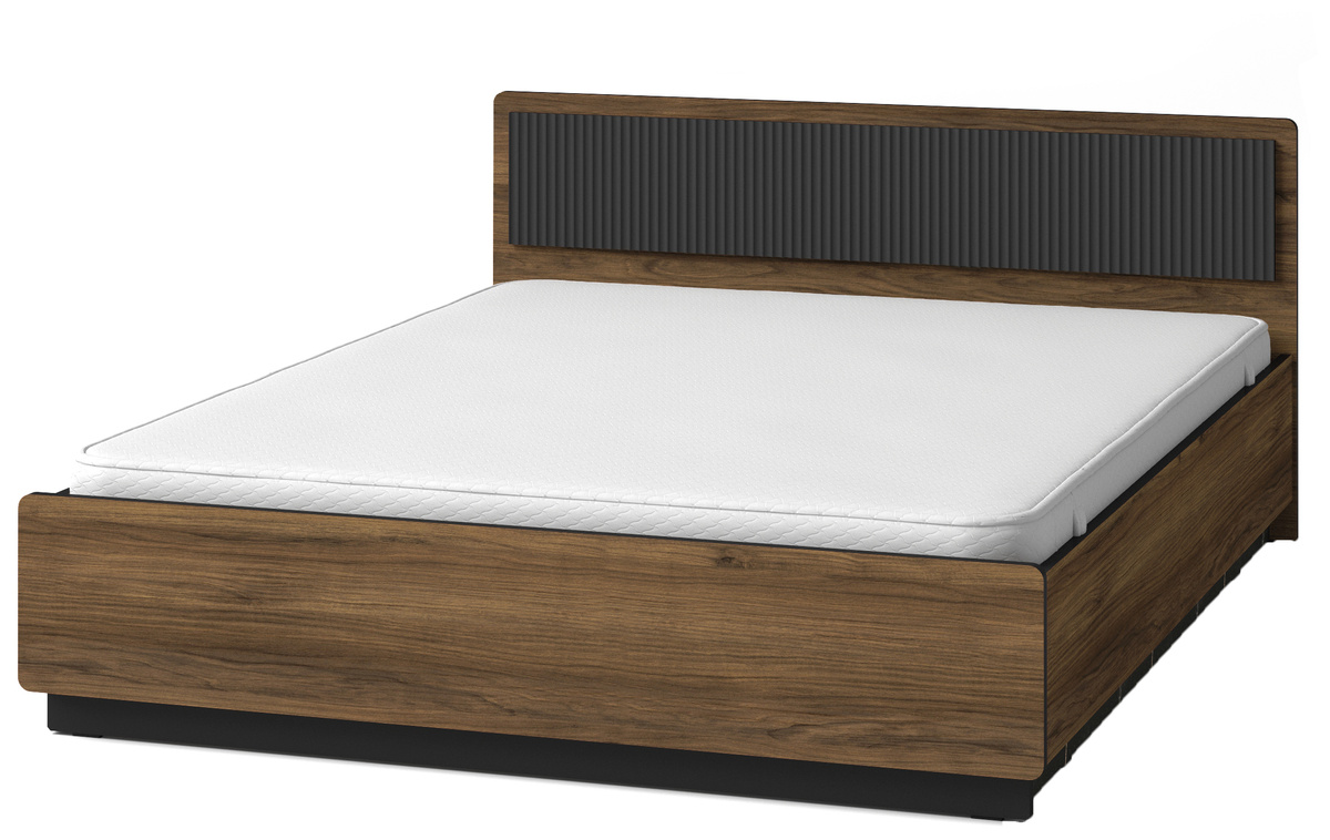 Łóżko sypialniane ze stelażem 160 x 200 cm PINNACLE