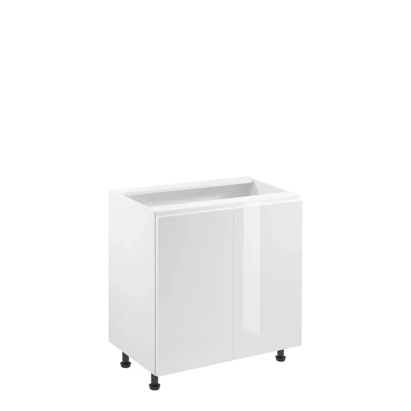 Szafka kuchenna stojąca 80 cm biała ACELSIO