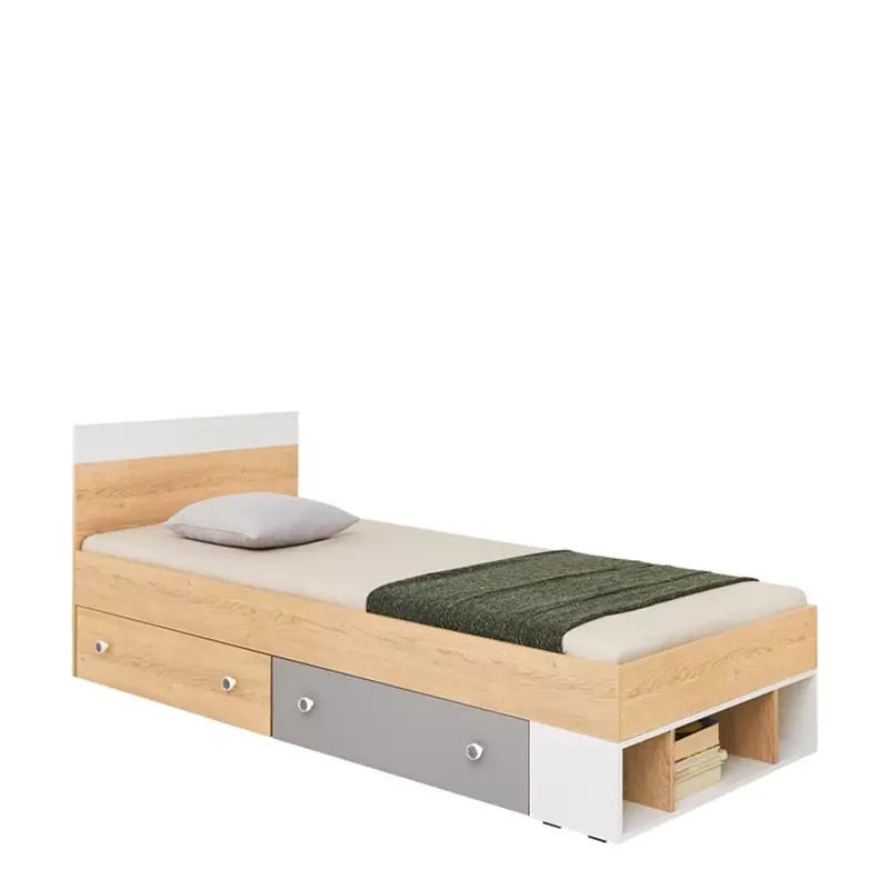 Łóżko z pojemnikiem 90x200 PATHE