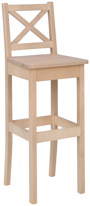 Drewniany hoker do kuchni nowoczesny HANDY