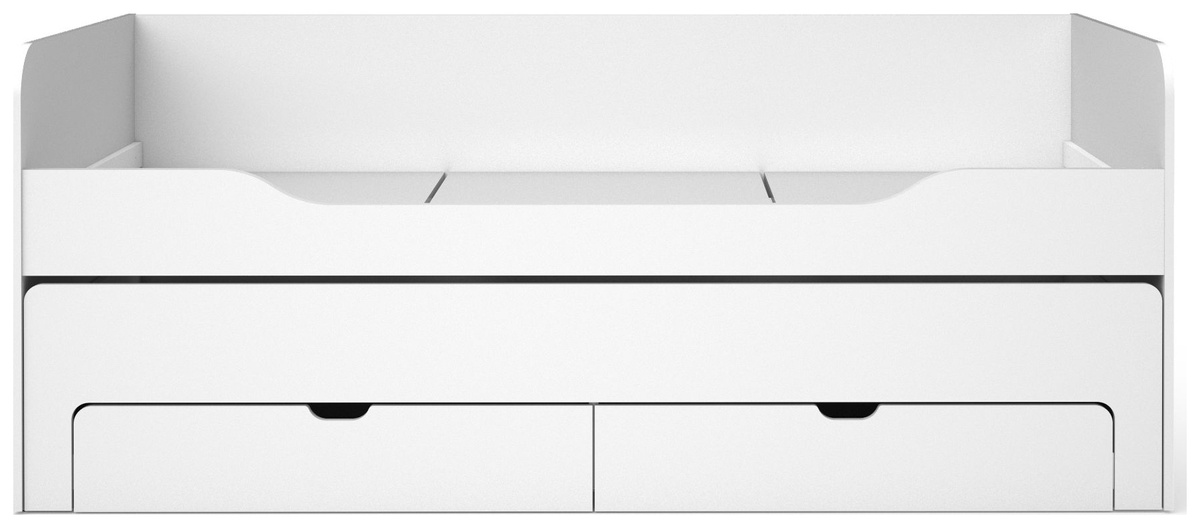 Łóżko młodzieżowe 197x96 cm z dodatkową powierzchnią spania PUEBLO