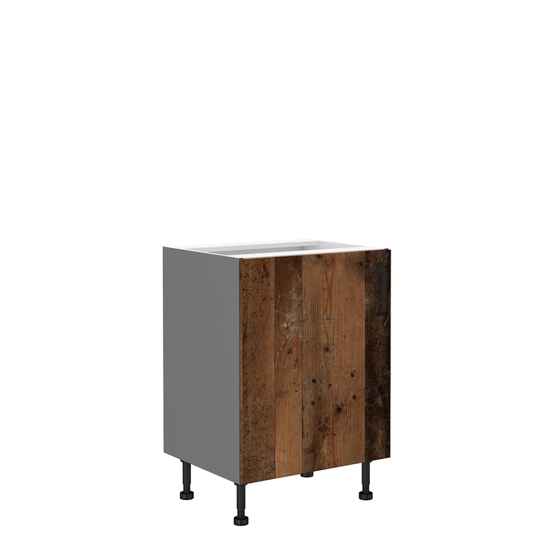 Szafka kuchenna stojąca 60 cm LESTY old style wood